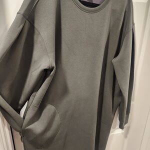 SPANX Air Essentials Dark Palm (Green) Modal Dress Size 1X Buttery Soft